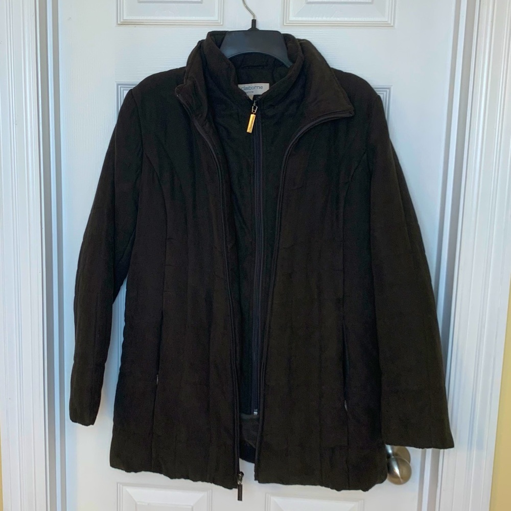 Liz Claiborne Multi Layer Coat - Petite
